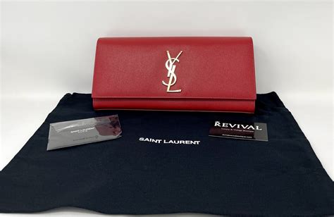 pochette rossa ysl|POCHETTE E BORSE DA SERA .